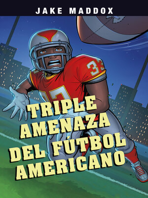cover image of Triple amenaza del fútbol americano